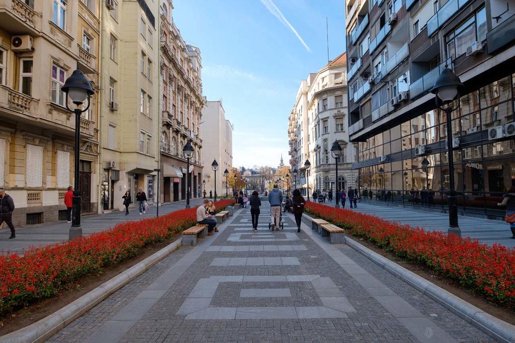 בלגרד Basco Apartments Knez Mihailova חדר תמונה